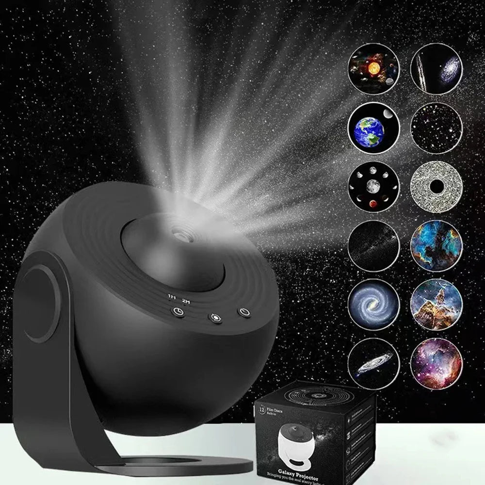 Night Light Galaxy Projector Starry Sky Projector 360° Rotate Planetarium Lamp